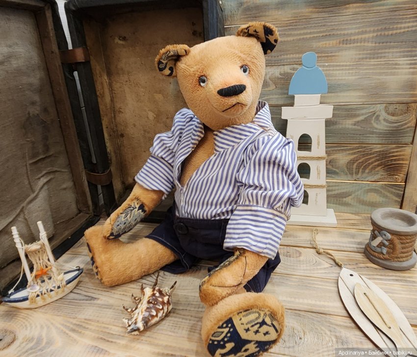 Raymond — Авторские мишки Тедди и друзья: фото