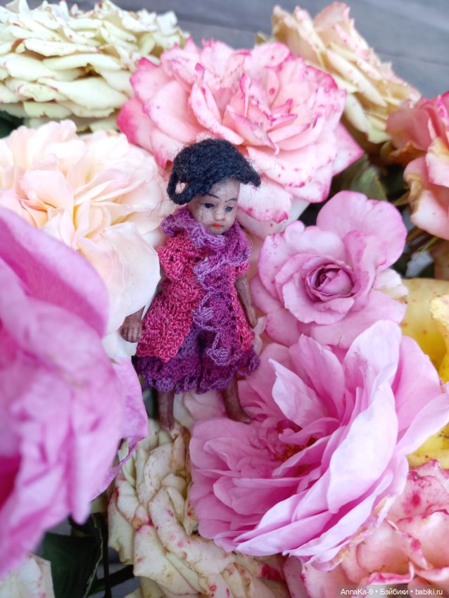 Вязаные наряды для моих миньонет