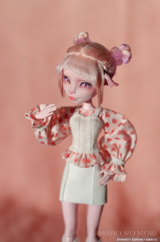 Валентинка — ООАК Monster High и Ever After High: репейнт (фото 4)