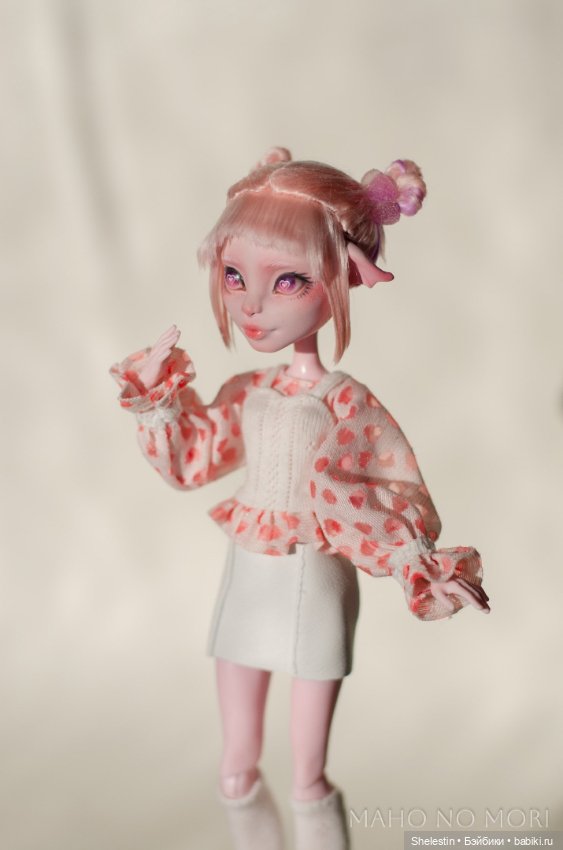 Валентинка — ООАК Monster High и Ever After High: репейнт (фото 3)