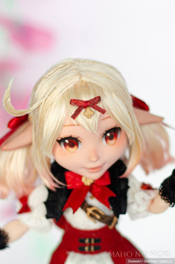 Кли Кли - Геншин — ООАК и репейнт игровых кукол: Bratz (фото 8)