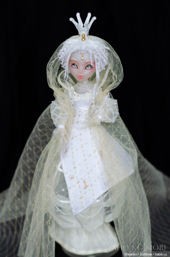 Белая Королева — ООАК Monster High и Ever After High: репейнт (фото 5)