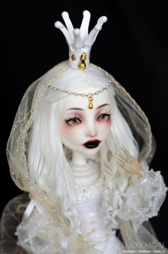 Белая Королева — ООАК Monster High и Ever After High: репейнт (фото 2)