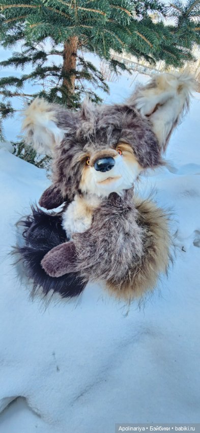 Wolf волк-тедди — Авторские мишки Тедди и друзья: фото