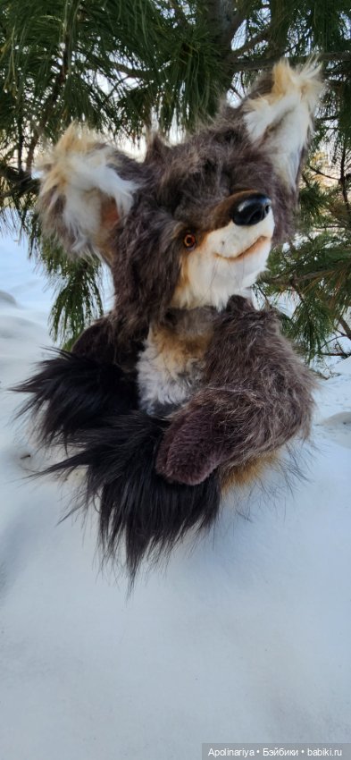 Wolf волк-тедди — Авторские мишки Тедди и друзья: фото