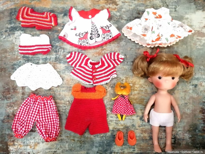 Гардероб для Кнопы — Одежда и обувь для кукол своими руками: фото