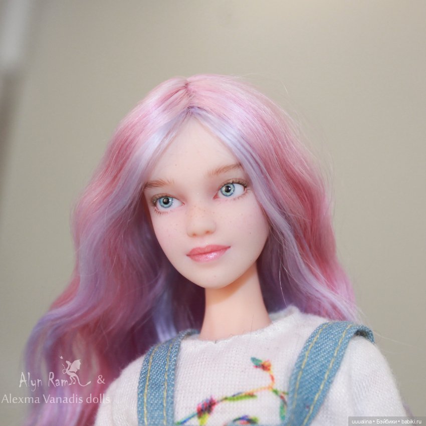 Ч.2 ООАК моего авторства БЖД от Alexma Vanadis dolls (Длинный паричок) (фото 9)