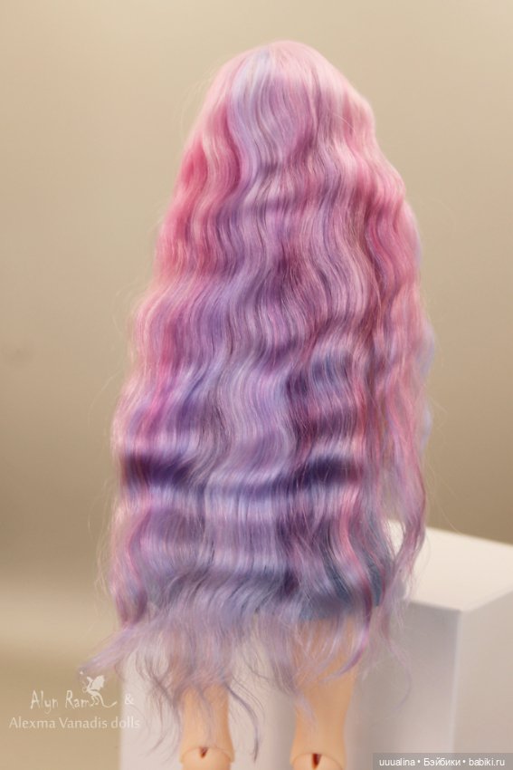 Ч.2 ООАК моего авторства БЖД от Alexma Vanadis dolls (Длинный паричок)
