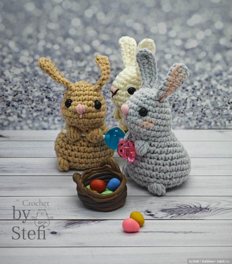 Кролики без пришивных деталей