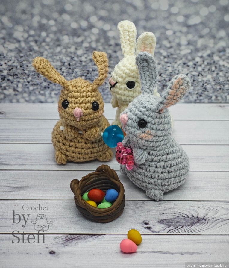 Кролики без пришивных деталей