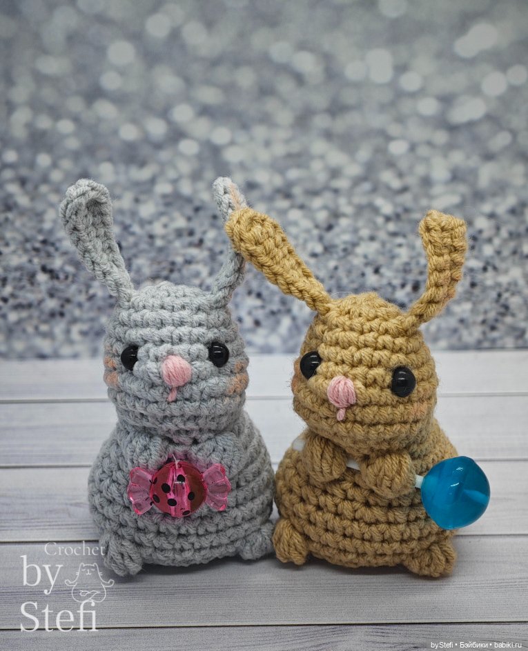 Кролики без пришивных деталей