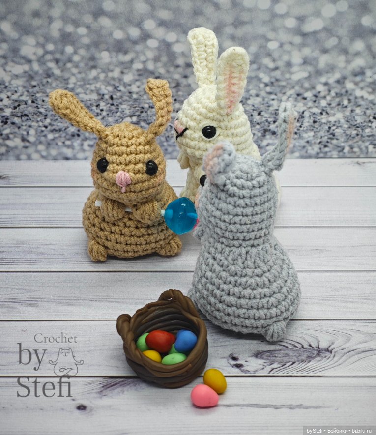 Кролики без пришивных деталей