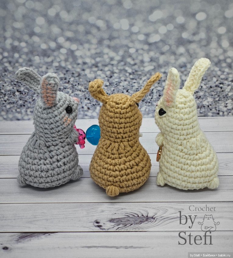 Кролики без пришивных деталей