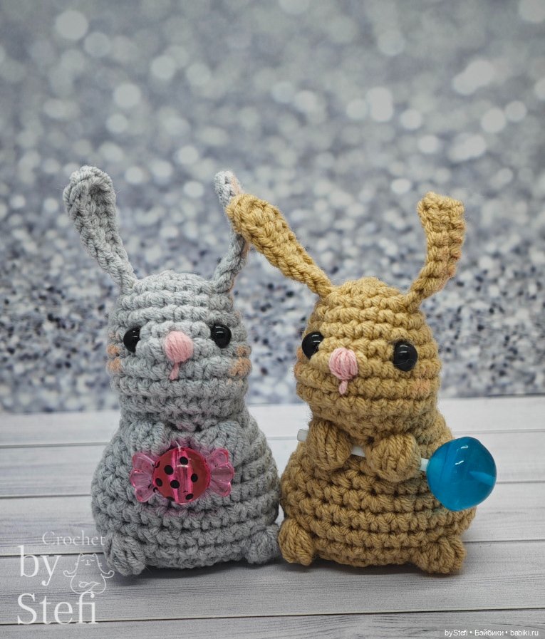 Кролики без пришивных деталей