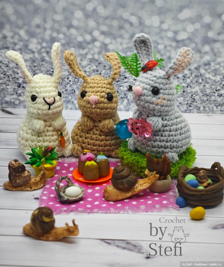 Кролики без пришивных деталей