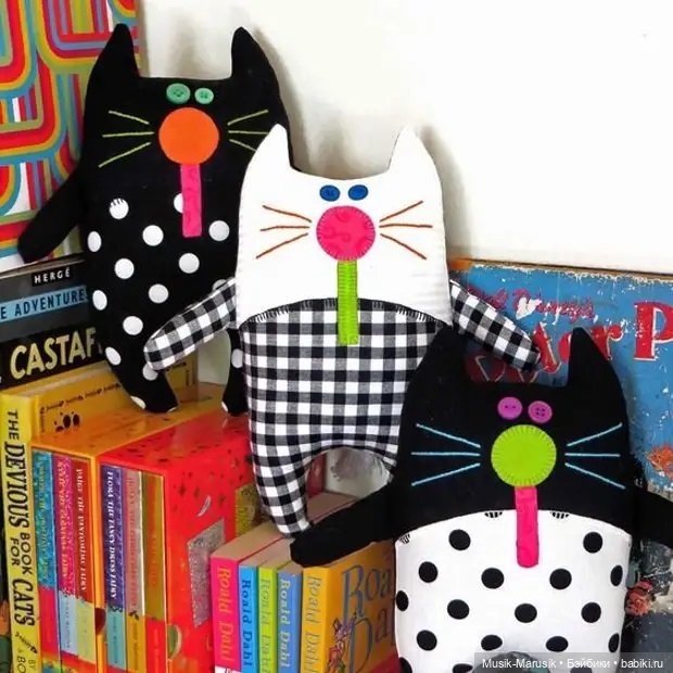 Котики и Собачки — Текстильные игрушки и примитивы: кофейные