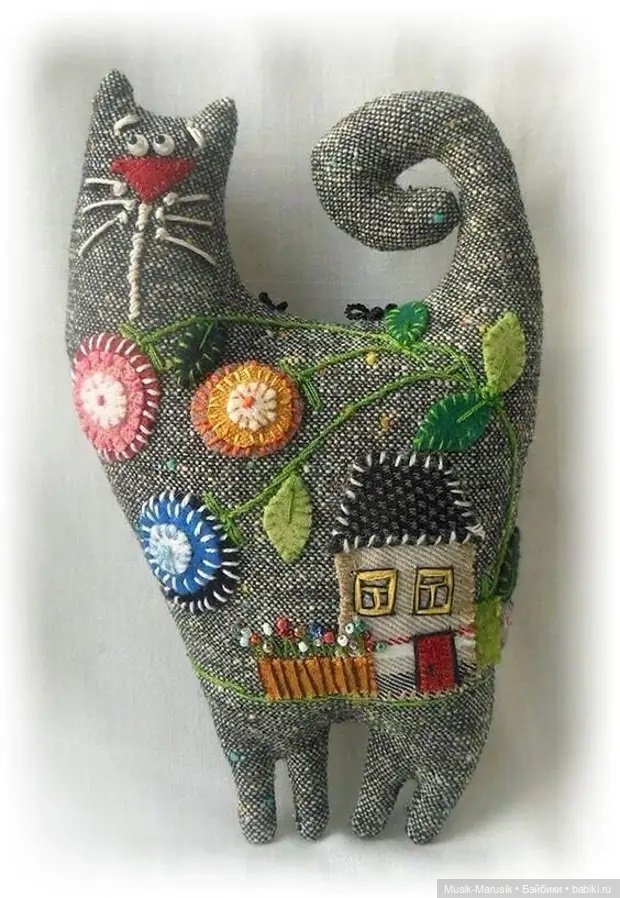 Котики и Собачки — Текстильные игрушки и примитивы: кофейные