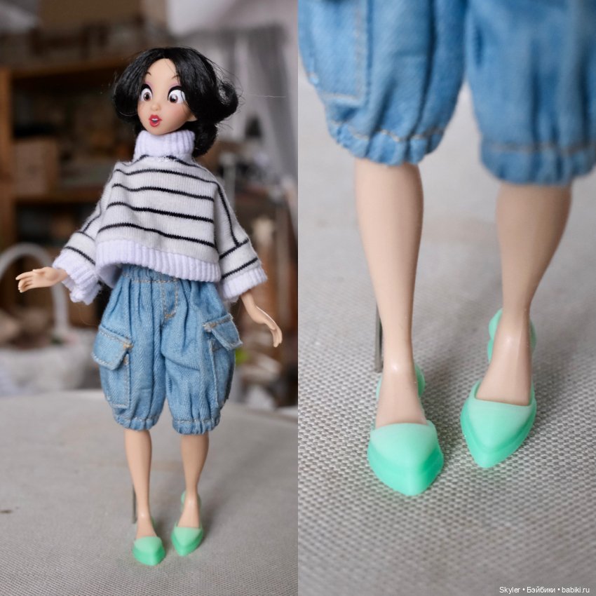 Принцессины туфельки — Советы по шарнирным куклам и экшн (фото 8)