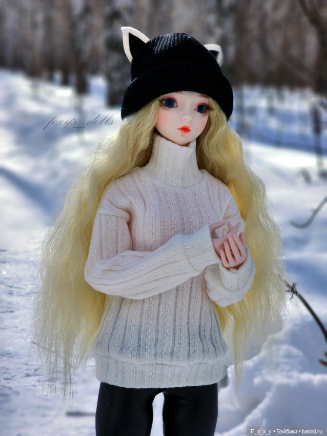 Провожая зиму❄️ — Разные шарнирные куклы (не БЖД): редкие (фото 3)