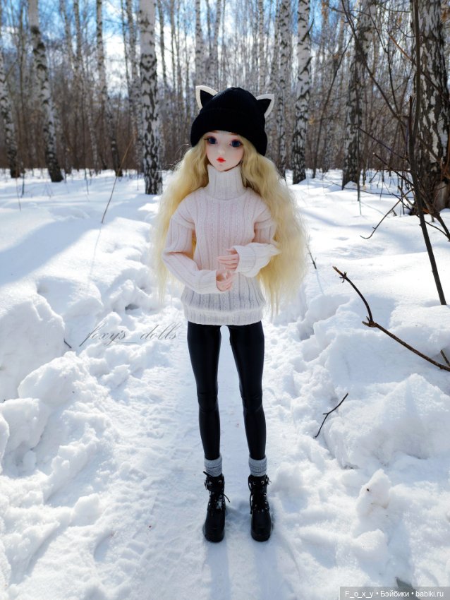 Провожая зиму❄️ — Разные шарнирные куклы (не БЖД): редкие (фото 5)