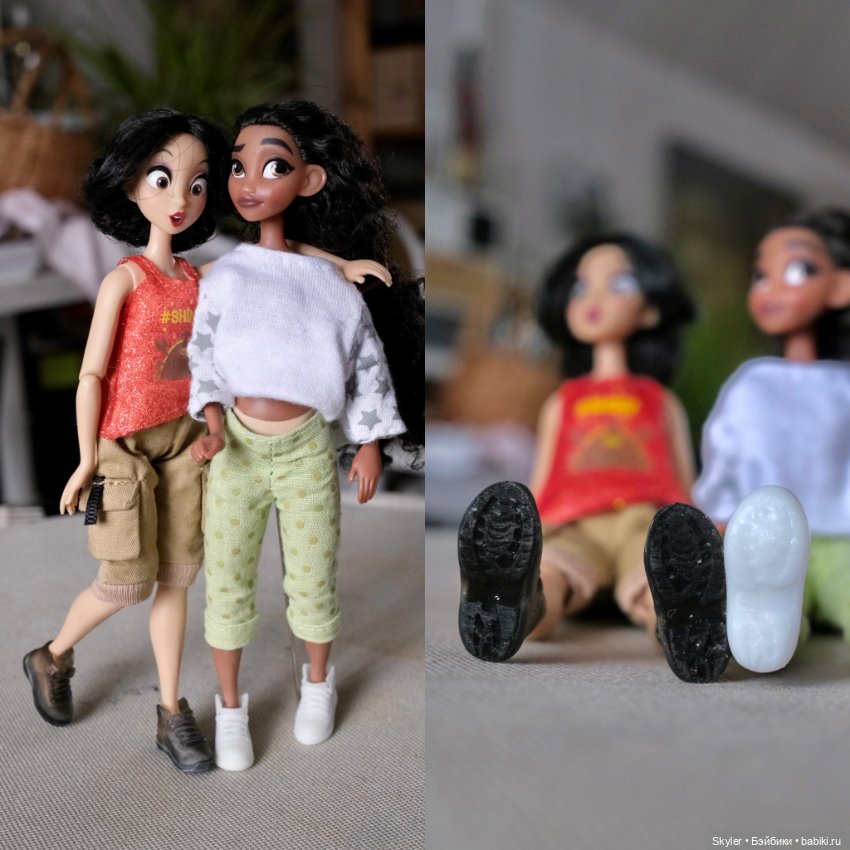 Принцессины туфельки — Советы по шарнирным куклам и экшн (фото 5)