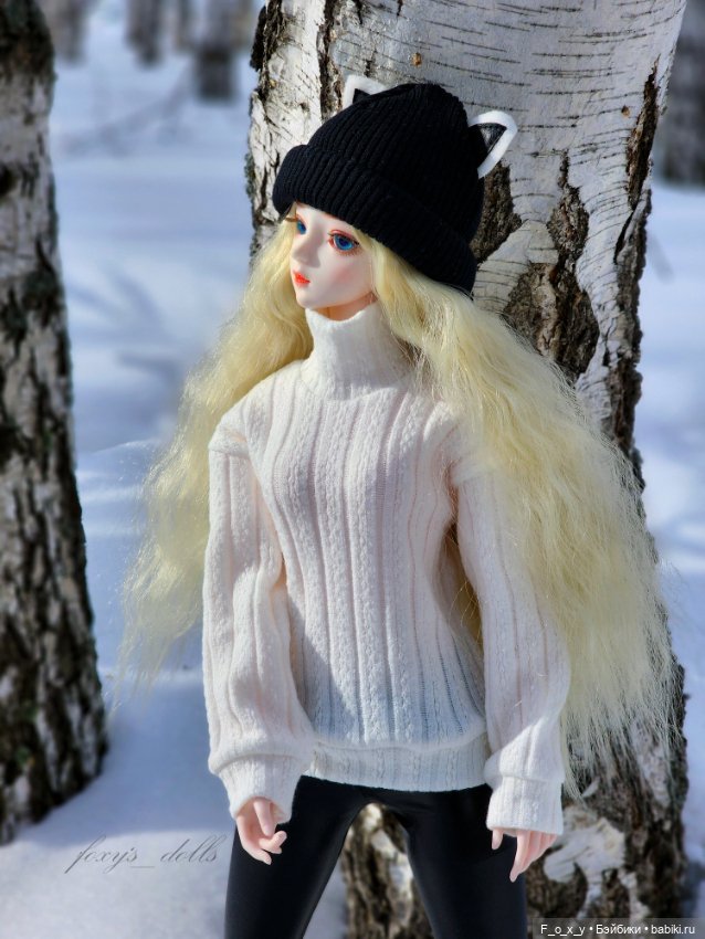 Провожая зиму❄️ — Разные шарнирные куклы (не БЖД): редкие (фото 4)