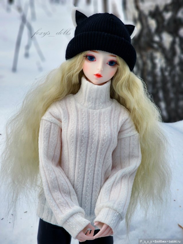 Провожая зиму❄️ — Разные шарнирные куклы (не БЖД): редкие (фото 10)