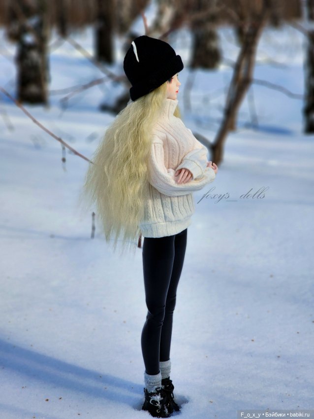 Провожая зиму❄️ — Разные шарнирные куклы (не БЖД): редкие (фото 6)