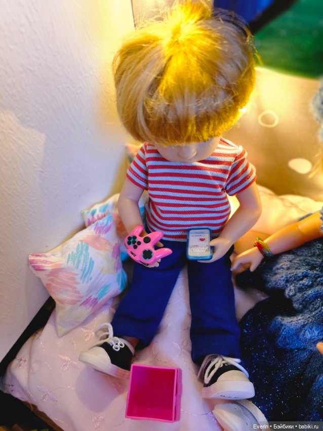 Подарок для брата — Куклы Kathe Kruse (Кате/Кэте Крузе): фото (фото 4)