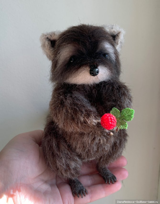 Новый малютка енотик 🤗 — Вязаные игрушки и амигуруми: крючком (фото 10)