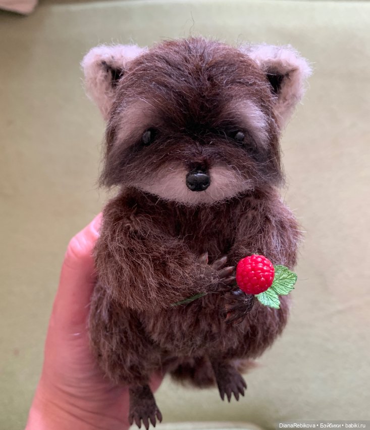 Новый малютка енотик 🤗 — Вязаные игрушки и амигуруми: крючком