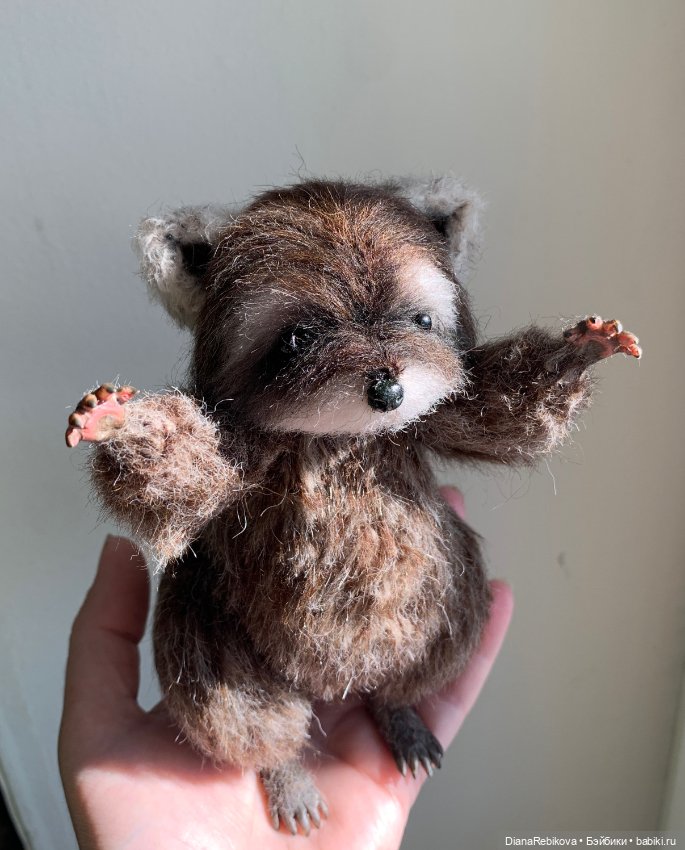 Новый малютка енотик 🤗 — Вязаные игрушки и амигуруми: крючком (фото 7)