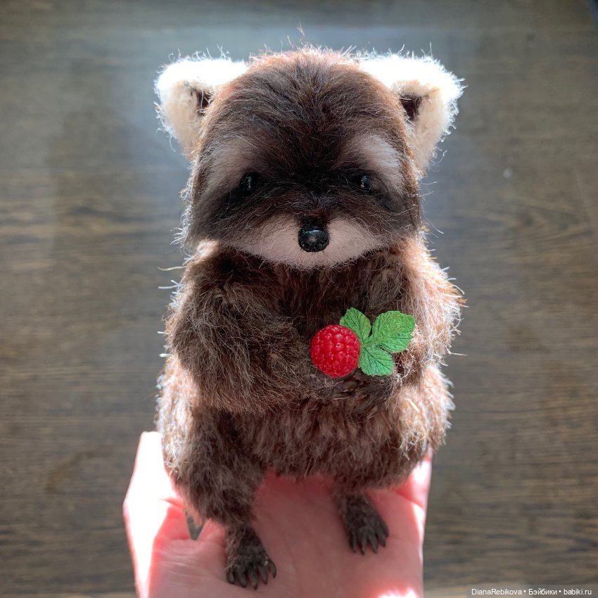 Новый малютка енотик 🤗 — Вязаные игрушки и амигуруми: крючком