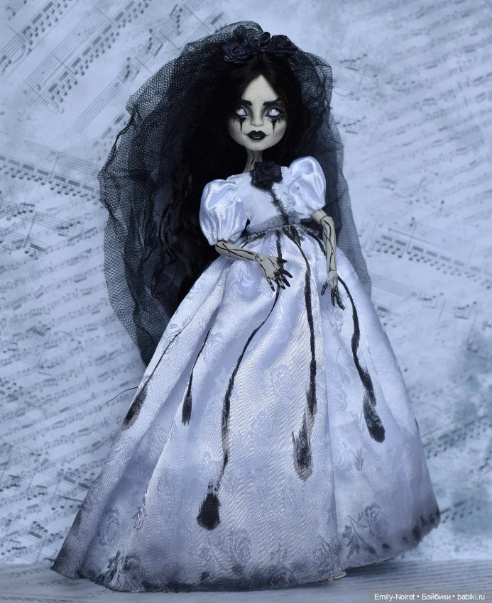 Мрачные подруги — ООАК Monster High и Ever After High: репейнт (фото 4)