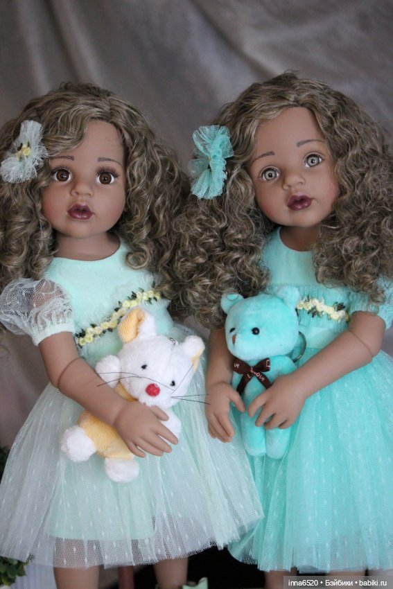 И снова мои малышки Лия и Лея