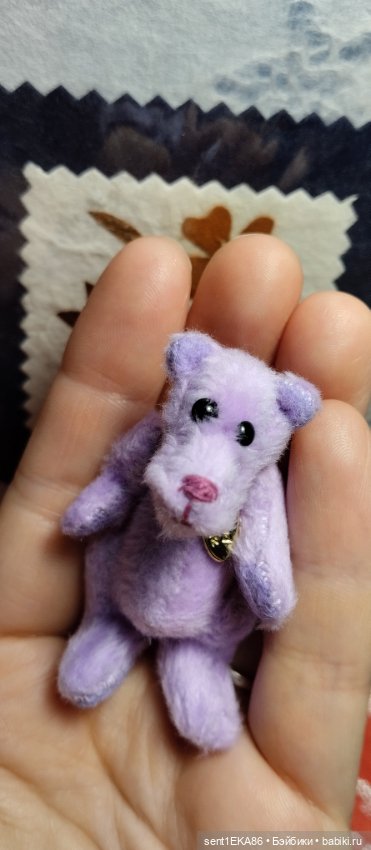 Крошка - мишка сиреневое облачко (фото 3)