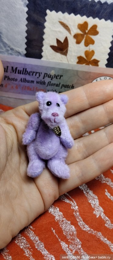 Крошка - мишка сиреневое облачко (фото 7)