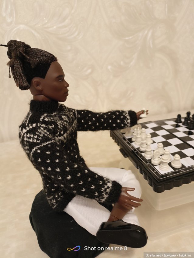 Черно-белое кино "Мат в три хода"