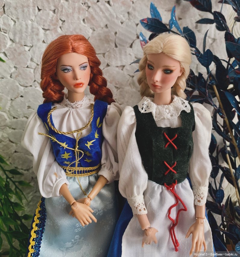 Розочка и Беляночка — Разные шарнирные куклы (не БЖД): редкие (фото 4)