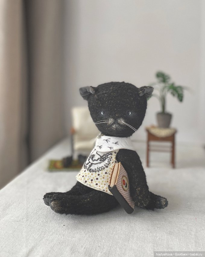 Кошичка Зоя — Авторские мишки Тедди и друзья: фото (фото 3)