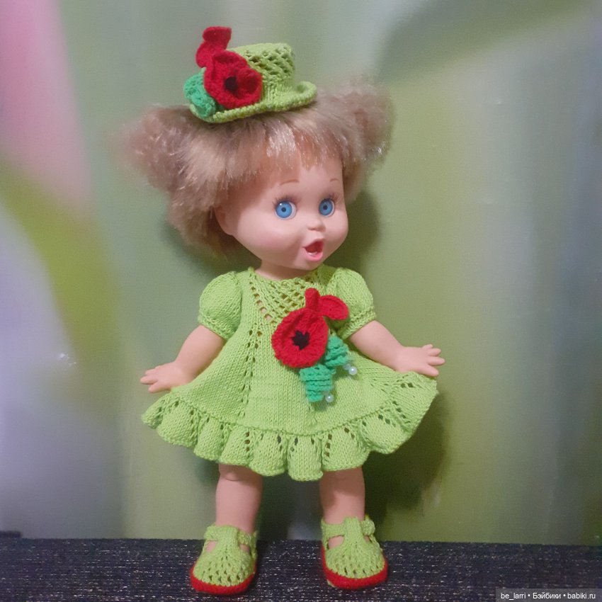 Платье на фейсинку — Одежда и обувь для кукол своими руками: фото (фото 9)