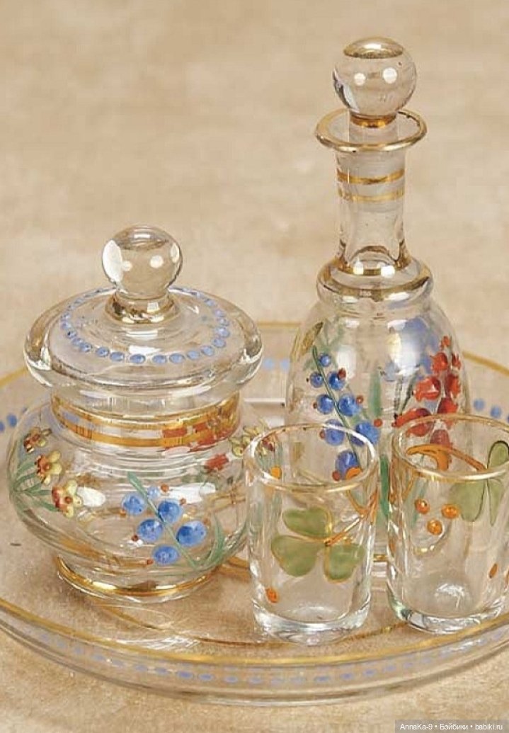 Французское антикварное стекло (фото 3)