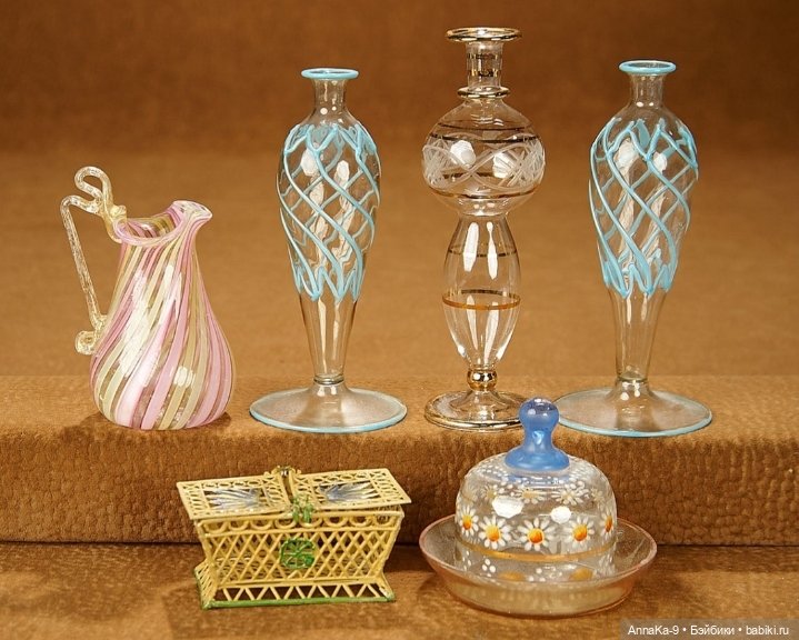 Французское антикварное стекло