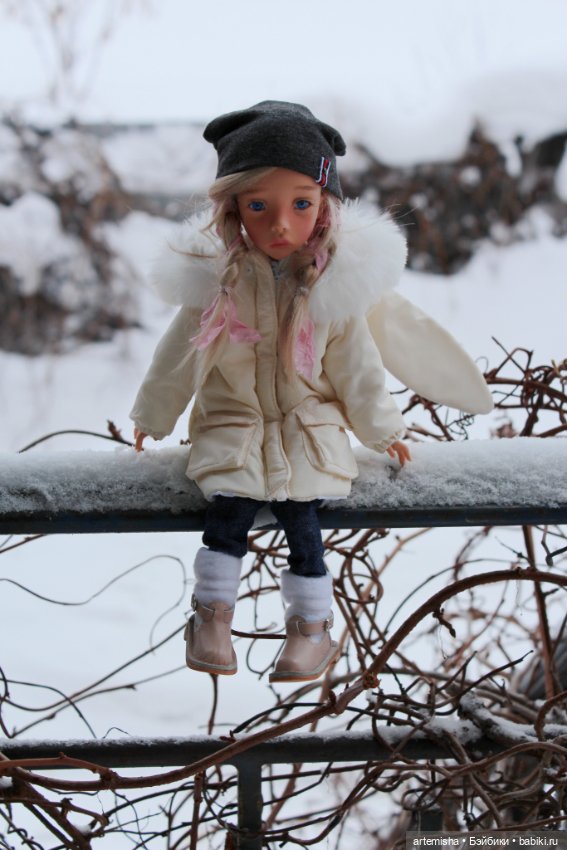 Зимние фоточки Мари от Татьяны Филенко