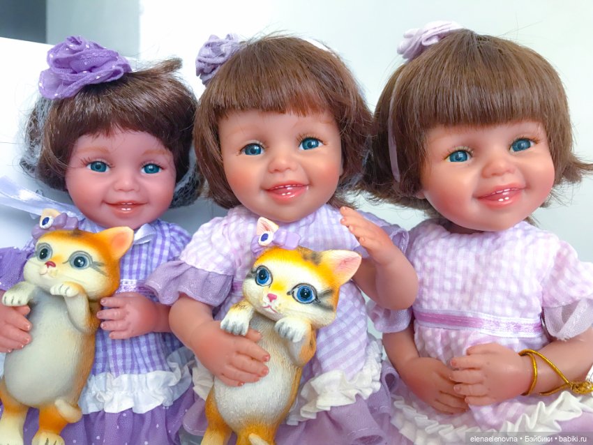 Добро пожаловать домой, котёнок! Тройняшки от Jane Bradbury и Ashton Drake Gallery (фото 2)