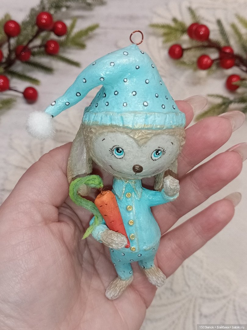 Пижамная вечеринка — Лепка авторских игрушек и папье (фото 7)