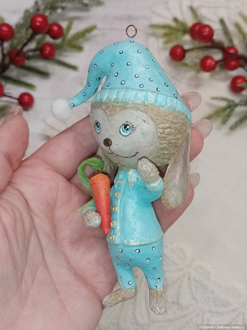 Пижамная вечеринка — Лепка авторских игрушек и папье (фото 3)