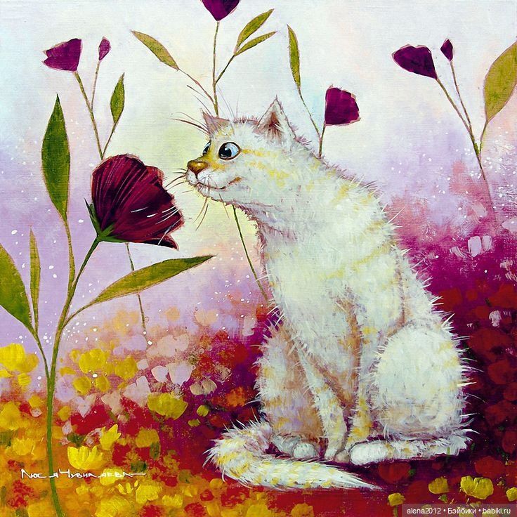 Люся Чувиляева и коты — Интересное и необычное: фотоподборки