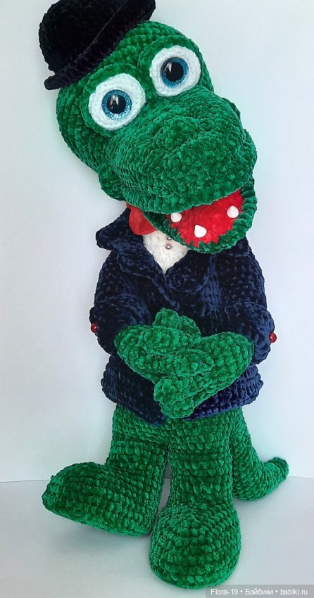 Крокодил Генадий — Вязаные игрушки и амигуруми: крючком (фото 2)