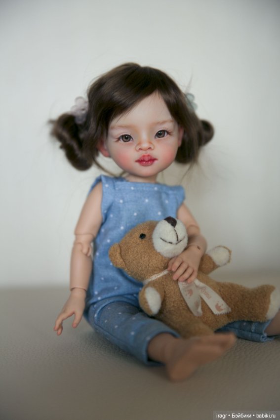 ООАК Момо — ООАК Paola Reina (Паола Рейна) и испанских кукол: перерисовка (фото 5)